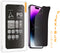 ARMOR Flexible Glass Screen Protector, Privacy Guard 9H for iPhone 14 Pro