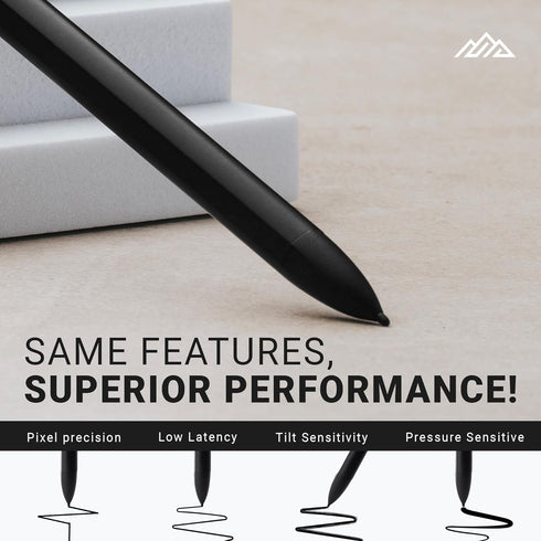 V-Pen Stylus Nibs for Remarkable 2, 10-Pack Black Tips for Precision and Durability