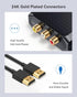 WENTER RCA to HDMI Converter, 1080P AV to HDMI Mini Composite CVBS Audio Video Adapter for VCR, Xbox, PS3, TV, PC