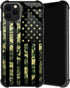 TnXee Camo American Flag Case for iPhone 11, Soft TPU Anti-Skid Thread Frame with Four Corner Anti-Collision