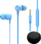 Joymiso Tangle Free Earbuds, Comfortable Lightweight In Ear Headphones for Kids Women Small Ears, Wired Ear Buds with