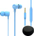 Joymiso Tangle Free Earbuds, Comfortable Lightweight In Ear Headphones for Kids Women Small Ears, Wired Ear Buds with