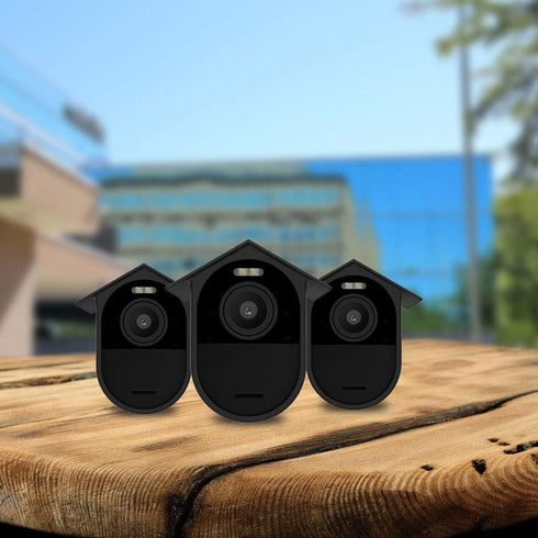 HOLACA Weatherproof Silicone Skin (3 pcs) for Arlo Ultra 4K, Arlo Pro 3, Arlo Pro 4 - Anti-Scratch Protective Cover
