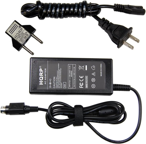 HQRP AC Adapter for Epson PS-180, PS-170, PS-150, and More - Printer POS Terminal Power Supply Cord