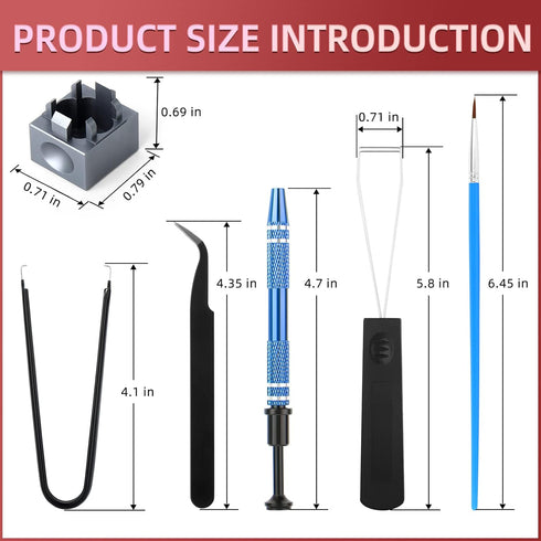 RUNJRX Keyboard Lube Kit and Switch Lube 15g/0.53oz JRX-205 G0 with Switch Opener Tweezers for Custom Keyboard by YIMAGUJRX