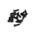 T Tulead Speaker Terminal Cup Wire Connector Square Speaker Cup 2 Way Spring Loaded Jack Pack of 4