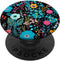 Wildflower Teal Blue Flower Boho Purple Floral PopSockets Standard PopGrip Enchanting