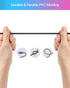 ZOSI 4 Pack 100ft All-in-One Video Power Cables, BNC Extension Security Camera Cable for CCTV with 4 Connectors & Clips