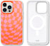 Sonix Phone Case for iPhone 13 Pro Max / 12 Pro Max - Checkmate Pink + Orange, Compatible with MagSafe, 10ft Drop Tested