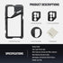 Neewer S24 Ultra Phone Cage with 67mm Filter Adapter, 17mm Lens Backplate, T Mount Lens Adapter, Cleaning Cloth