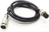 3.28 ft GX20 7 Pin Male to Female Head Aviation Cordset, 18AWG Electrical Cable Panel Mount Adapter