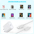 Long Charger for iPhone 15 Charger Fast Charging,20W USB C PD iPad Charger 2-Pack 6FT Type C to C iPhone 15 Charging Cable Cord for iPhone 15/15 Plus/15 Pro Max,iPad Pro 12.9/11 inch/4/3 Gen/Air/Mini