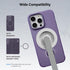 PHOPIK 35" Recording/Selfies/Insta360 x5White Magnetic Selfie Stick Phone Tripod, Extendable Phone Tripod with Cold