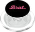 PopSockets MagGrip for iPhone - Brat, Funny Item for a brat