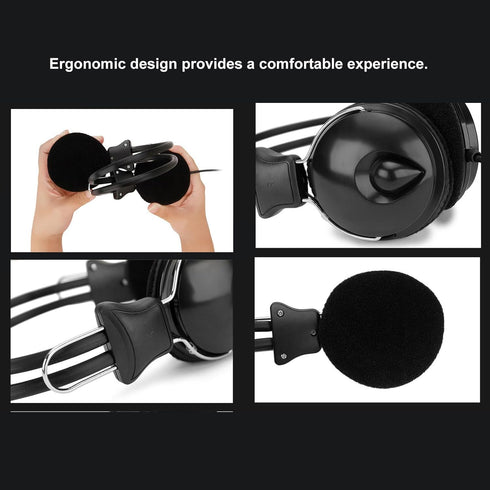 Metal Detector Headphone, 3.5mm Earphone with 32mm Hi Fi Speaker for Phone Tablet PC