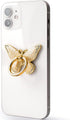 Butterfly Cell Phone Ring Grip Holder - 360 Degrees Rotation, Metal Finger Kickstand for iPhone, Samsung Galaxy, LG,