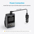 VIOFO D5000 11.4ft(3.5M) A229 Pro/A229 Plus/A119M Pro/A119Mini 2 Type-C USB Cigarette Charger with Power Cable for Dash