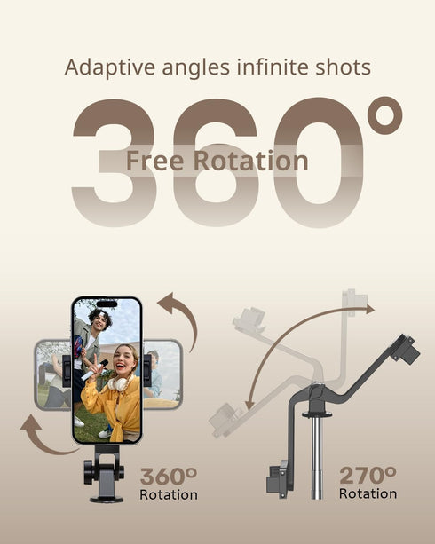 UBeesize 52'' Selfie Stick Tripod for iPhone and Android, Extendable Phone Tripod Stand with Remote, Portable Selfie