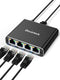 dockteck Ethernet Splitter 1 to 4 1000Mbps, Internet Cable Splitter 1 in 4