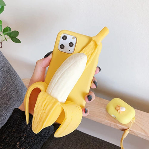 JIATAY 15 3D 15 for iPhone Case Cute, Silicone Kawaii Phone Cases Squishy Fidget Protective Camera Lens Protector Cover