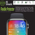 IQShield Screen Protector for Apple Watch Series 9/8/7 (45mm) Anti-Bubble Clear TPU Film (6-Pack)
