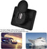 Aramox Car USB Dual Port Socket Outlet, 3.1A Black ABS 12V with LED