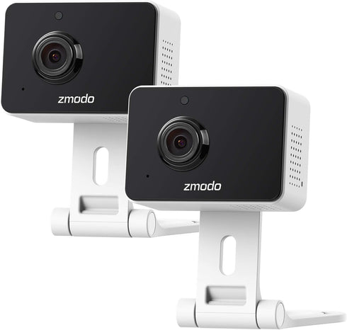Zmodo 1080p Mini WiFi Pet Camera Two-Way Audio Smart Home Camera with Night