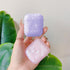 Olytop Cute Glitter Airpods 2nd/1st Generation Case with Cleaner Pen, Shell Pattern Cover with Pearl Keychain