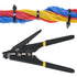 FTVOGUE Nylon Cable Tie Tension Plastic Zip Tie Fastening and Cutting Tool in Black