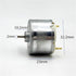 ACOSBKK RC520-KN/18225 5V 6V 9V 12V 8500RPM 32mm Standard Motor Mini Diameter Carbon Brush Motor DIY Sweeper Robot Toy