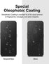 Ringke Glass Tempered Screen Protector for Nothing Phone 2a - Shatterproof, Easy Install, 2 Pack with Tool.