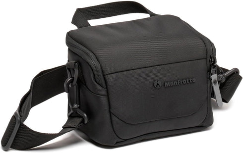 Manfrotto Advanced Shoulder Bag XS III for Reflex and Mirrorless Camera with Lens, Tripod Mount, Rain Cover