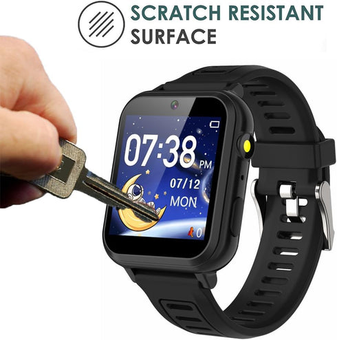 6 Pack Compatible with Phyulls S16 1.54'' Screen Protector Film for Cosjoype S16 Smartwatch, Anti-Scratch Foils