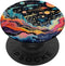 Space Galaxy Universe & Cosmic Stars Gouache Art PopSockets Standard PopGrip