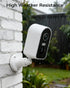 KKB 2K 2.4G iCam365 2 Security Cameras Wireless Outdoor, Magnetic Mount, WiFi Battery Powered Camera for Home Security