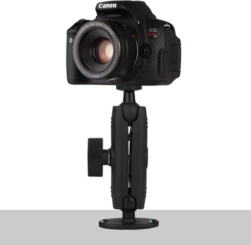 Peastrex Phone Wall Mount Holder Stand Ball Head Long Arm Drill Base 360 Degree for 3.5 to 7 in Cellphone, iPhone 14 13