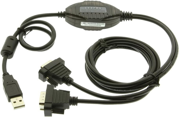 Gearmo 2-Port USB to Serial Adapter with TX/RX LED & COM Retention, FTDI Chipset, 920K Baud Rate