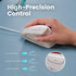 Perixx PERIMICE-513W Wired USB Mouse - Vertical Right-Handed Design - 6 Buttons, 1000/1600 DPI - White