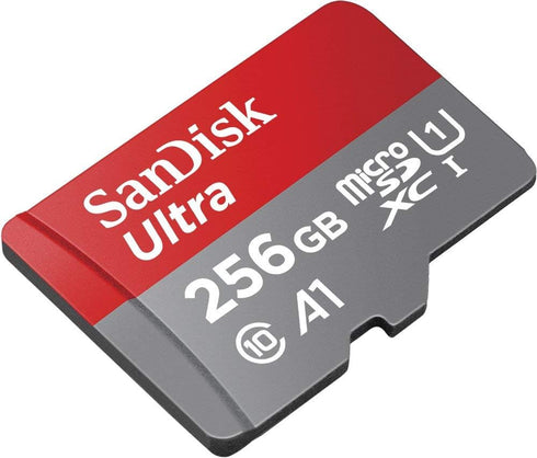 SanDisk 256GB UHS-I Ultra Micro SD Card for LG Phone, Compatible with LG Velvet 5G, K92 5G, V60 ThinQ 5G Bundle