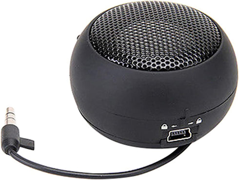 YOXIER Mini Portable Hamburger Speaker Amplifier for Laptop Phone Tablet PC Black