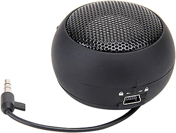YOXIER Mini Portable Hamburger Speaker Amplifier for Laptop Phone Tablet PC Black