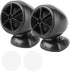Acouto Music Horns Car Audio, 1200W 12V Tweeter Mini Horn Loudspeaker for Car Audio