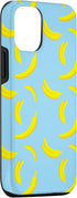 Banana Tropical Fruit Cases 12/12 Banana Lover Blue Cover Tropical Fruit Pattern Gift Case for iPhone Pro