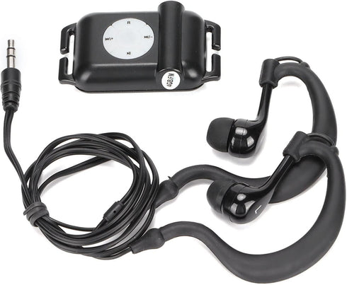 Beufee Mp3 Swimming, Swimming Headset Mp3 Swimming MP3 Waterproof Player for Underwater Player Music Player Player