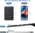 SANWA Bluetooth Numeric Keypad, Rechargeable Wireless Ten Key Number Pad, Portable & Slim for Laptop