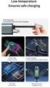 GXY KIT 3 1 Mp3 65W 18W 2 Charging,2 in Retractable Car Charger Adapter & FM Transmitter Bluetooth Player- Max +