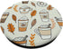 Pumpkin Spice Latte Fall Leaves Holidays Coffee Donuts PopSockets Standard PopGrip