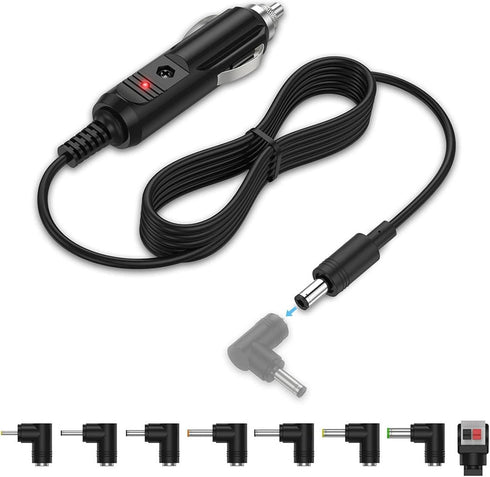 12V Car Charger Compatible with Portable DVD Player, DBPOWER Sylvania RCA, Snailax Seat Cushion, Spectra S1 S2 Breast