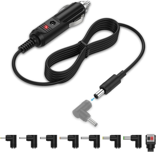 12V Car Charger Compatible with Portable DVD Player, DBPOWER Sylvania RCA, Snailax Seat Cushion, Spectra S1 S2 Breast
