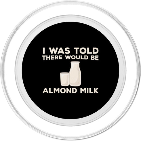 Almond Milk Designs Love Plant-Based Nut Milk Funny Almond Milk Lover Humor Dairy Free Milk Quote PopSockets MagSafe
